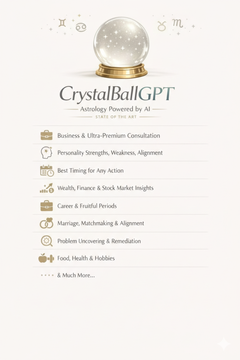 CrystalBallGPT Infographic